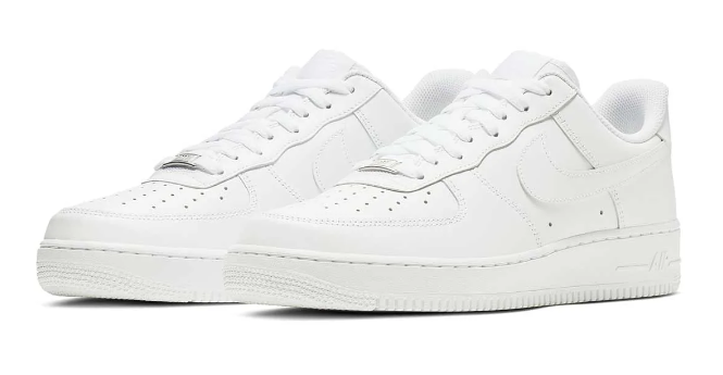 Nike Air Force 1 '07 Men's Sneakers 'Triple White' (CW2288-111)
