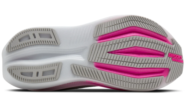 Brooks Glycerin Max 2 Women's Running Shoes – Light Gray & Pink