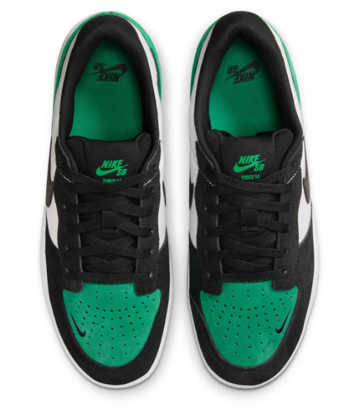 Nike SB Force 58 – White, Black & Stadium Green