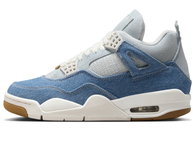 Air Jordan 4 TEX Women's Sneakers 'Denim' (IB6716-100)