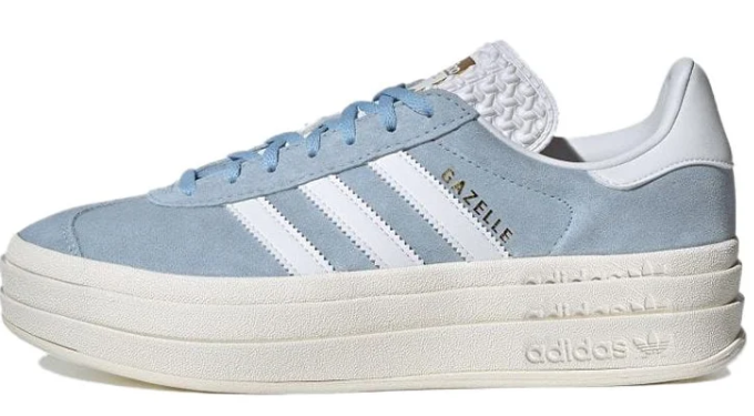 Women's adidas Gazelle Bold Sneakers in Clear Sky (ID6991)
