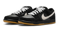 Nike SB Dunk Low Pro – Black, White & Gum