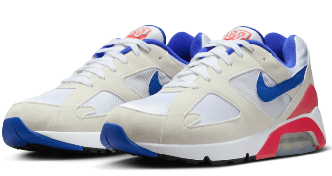 Nike Air Max 180 'Ultramarine' 2024 Sneakers (FJ9259-100)