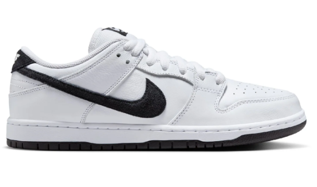 Nike SB Dunk Low Pro – White & Black