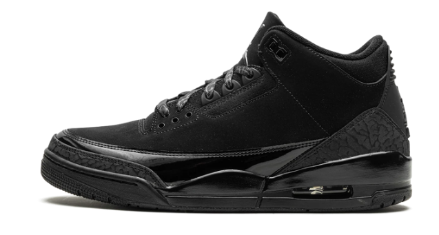 Air Jordan 3 Retro Black Cat (2025) – All Black