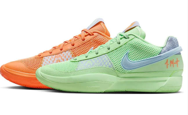 Nike Ja 1 EP 'Mismatched' – Orange & Light Green (FV1288-800)