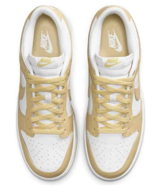 Nike Dunk Low 'Team Gold' – White & Gold (DV0833-100)