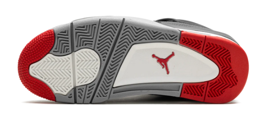 Air Jordan 4 GS 'Bred Reimagined' – Black & Red | FQ8213-006
