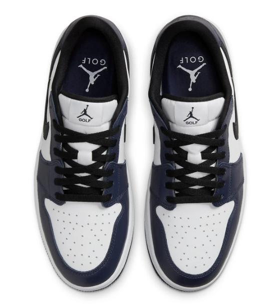 Air Jordan 1 Retro Low Golf Midnight Navy – White / Navy / Black