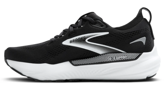 Brooks Glycerin GTS 22 Women's Running Shoes – Black/Grey/White