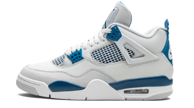 Air Jordan 4 Retro 'Military Blue' (2024) – Off-White & Blue | FV5029-141