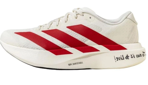 adidas Adizero Evo SL 'White Red' | JS1182