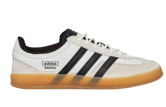 adidas Originals x Bad Bunny Gazelle Indoor "Benito" White / Black / Gum
