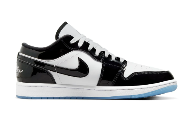 Air Jordan 1 Low SE "Black White Concord" Sneakers