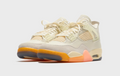 Air Jordan 4 Retro Women's Sneakers – Coconut Milk & Metallic Gold