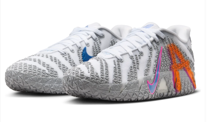 Nike Ja 3 EP 'Light Show' – White & Grey (HF2794-100)