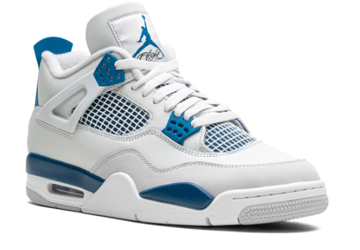 Air Jordan 4 Retro 'Military Blue' (2024) – Off-White & Blue | FV5029-141