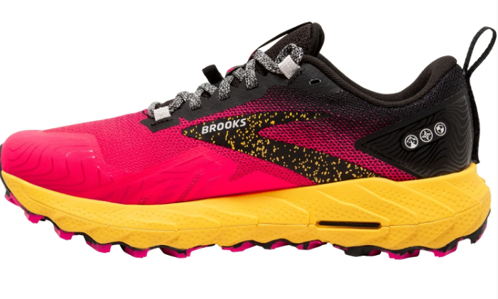 Brooks Cascadia 17 Women's Trail Running Shoes – Pink & Yellow