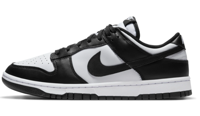 Nike Dunk Low 'Panda Black / White' Sneakers (DD1391-100)