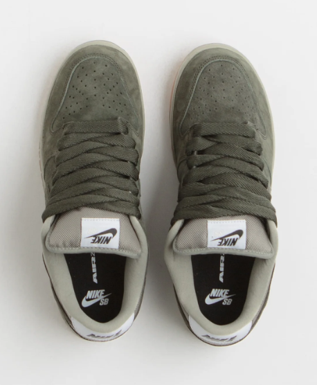 Nike SB Dunk Low Pro B 'Sequoia' – Olive Green & Gum