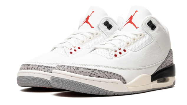 Air Jordan 3 Retro 'White Cement Reimagined' – White & Gray | DN3707-100