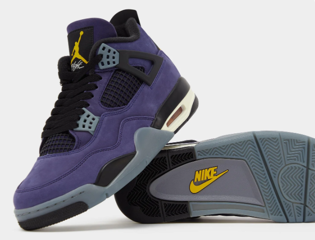 Air Jordan 4 Retro “Lakers” – Imperial Purple