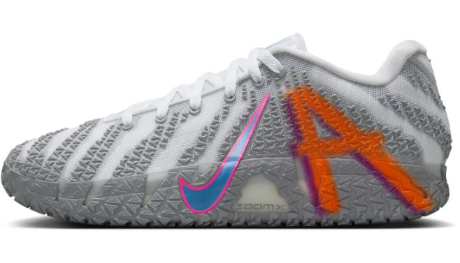 Nike Ja 3 EP 'Light Show' – White & Grey (HF2794-100)