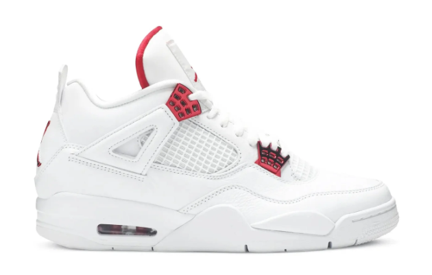 Air Jordan 4 Retro “Red Metallic” – White & University Red
