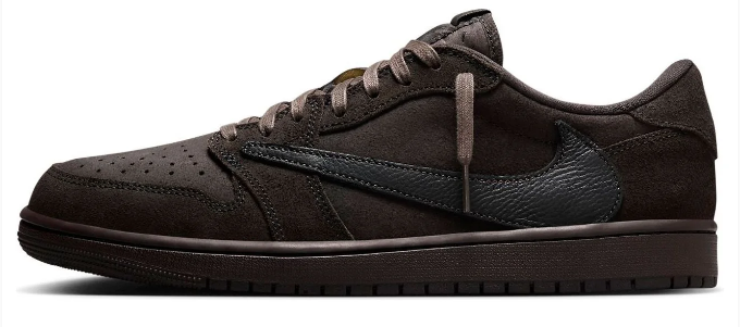 Travis Scott x Air Jordan 1 Retro Low OG SP Velvet Brown – Brown / Black