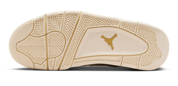 Women's Air Jordan 4 Retro 'Metallic Gold' | AQ9129-170