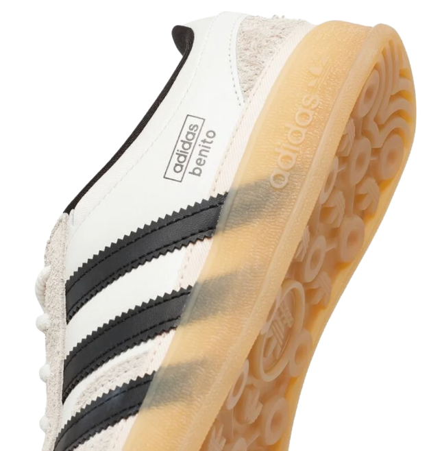 adidas Originals x Bad Bunny Gazelle Indoor "Benito" White / Black / Gum