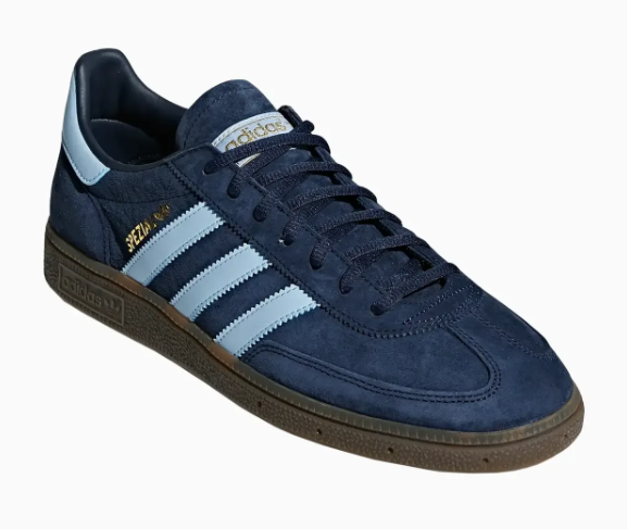 adidas Originals Handball Spezial Men's Sneakers – Navy / Sky / Gum (BD7633)