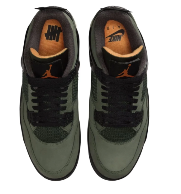 Undefeated x Air Jordan 4 “Deep Green” (2025) – IB1519-200