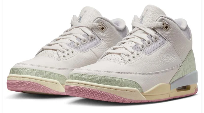 Air Jordan 3 Retro OG “Spring Is In The Air” – Sail / Jade Aura