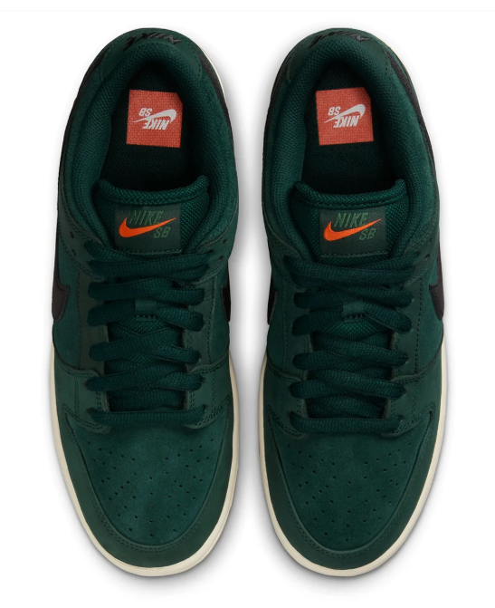 Nike SB Dunk Low Orange Label 'Deep Fir' – Green & Gum