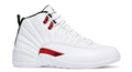Air Jordan 12 Retro 'Twist' Sneakers – White / University Red / Black