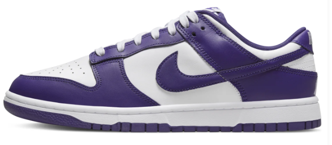 Nike Dunk Low 'Championship Purple' Sneakers (DD1391-104)