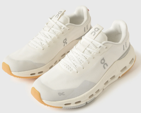 On Women's Cloudnova Form 2 Sneakers – Off-White / Light Gray / Gum