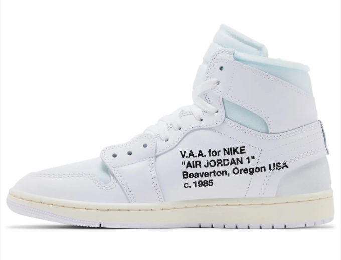 Air Jordan 1 Retro High Virgil Abloh Archive 'Alaska' | AA3834-100