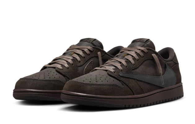 Travis Scott x Air Jordan 1 Retro Low OG SP Velvet Brown – Brown / Black
