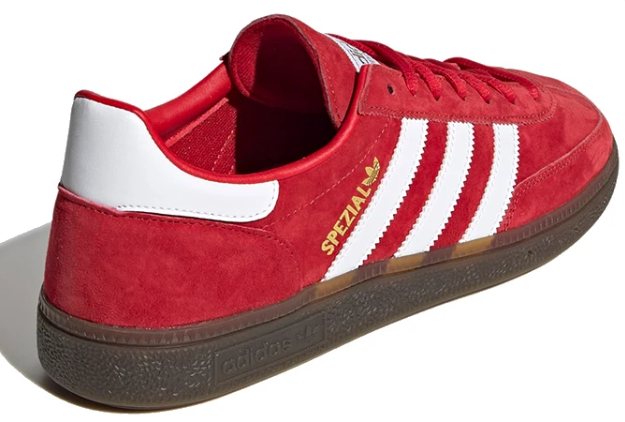 adidas Handball Spezial Sneakers - Scarlet / Cloud White / Gum (FV1227)