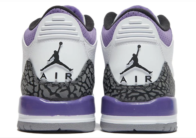 Air Jordan 3 Retro 'Dark Iris' – White & Purple | CT8532-105
