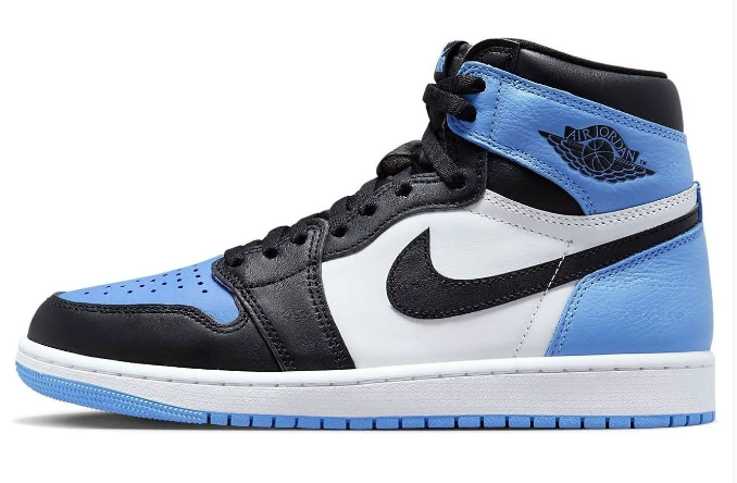 Air Jordan 1 Retro High OG UNC Toe – University Blue / Black / White