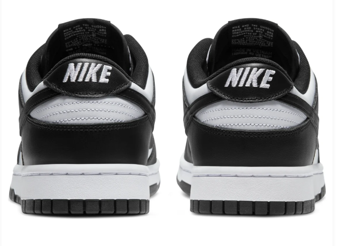 Nike Dunk Low 'Panda Black / White' Sneakers (DD1391-100)