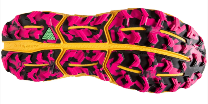 Brooks Cascadia 17 Women's Trail Running Shoes – Pink & Yellow