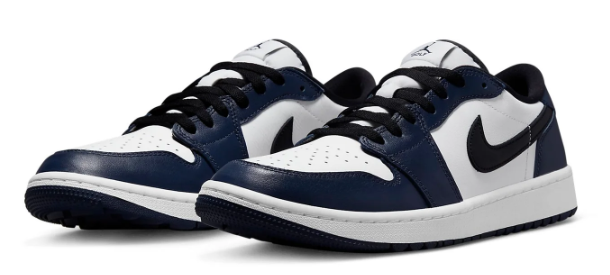 Air Jordan 1 Retro Low Golf Midnight Navy – White / Navy / Black