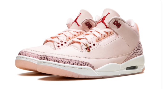 Air Jordan 3 Retro Women's 'Valentine's Day Treat Yourself' – Pink | HJ0178-600