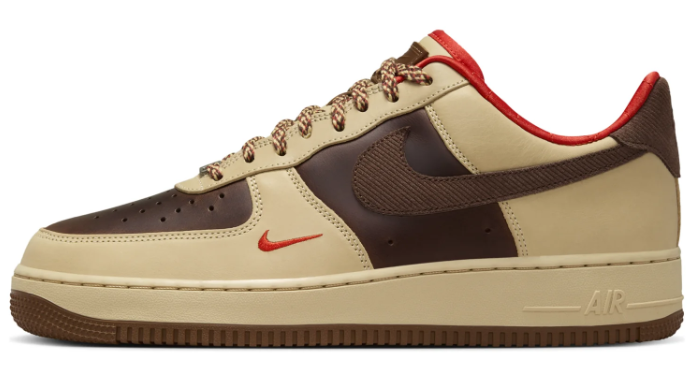 Nike Air Force 1 '07 'Light British Tan / Cacao Wow' Sneakers (HQ3447-222)