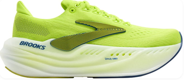 Brooks Glycerin Max Men's Running Shoes – Lime Green & Navy
