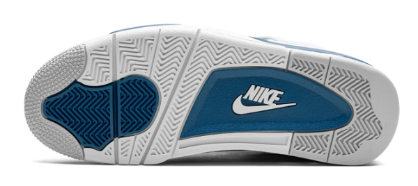 Air Jordan 4 Retro 'Military Blue' (2024) – Off-White & Blue | FV5029-141